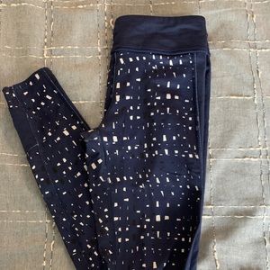 Patterned under armor cold gear leggings